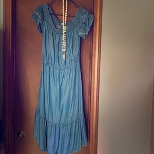 Denim dress